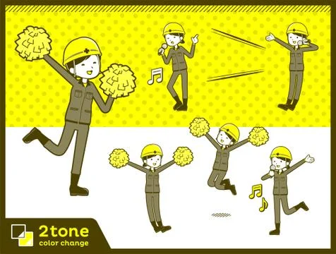 2tone type helmet construction worker woman set 07 Ilustración de archivo