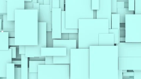 3 in 1 transitions Animation of moving rectangles. Seamless loooped motion Stock Footage 91648647