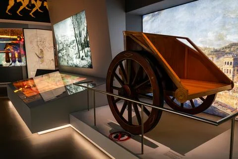 3-2-1 Qatar Olympic and Sports Museum Stock Photos