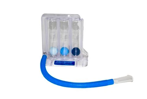 3 balls Spirometer Stock Photos