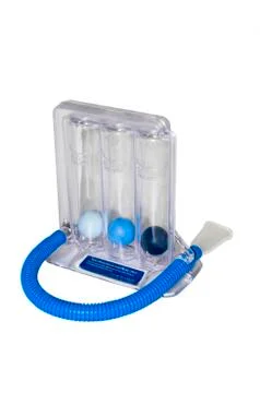 3 balls Spirometer Stock Photos
