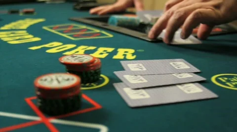 3 cardpoker 2 Stock Footage 633830