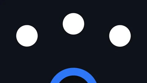 3 circle animated background for product showcase, team, or presentation Stock Footage 242585130