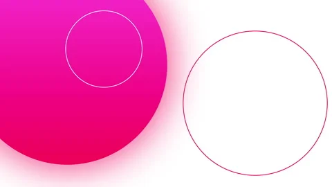 3 circle animated background for text, product, fashion, or presentation Stock Footage 242585296