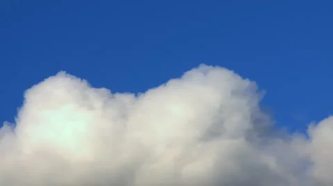 3 clips of clouds timelapse Stock Footage 2291152