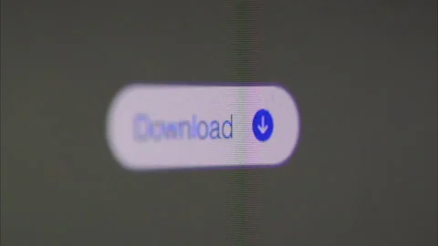 3 close up clips, clicking a blue download button Stock-Footage 280006920