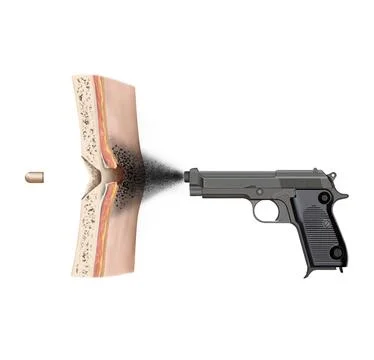 3 close range Stock Illustration