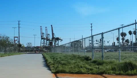 3 cranes long 库存影片 10883134