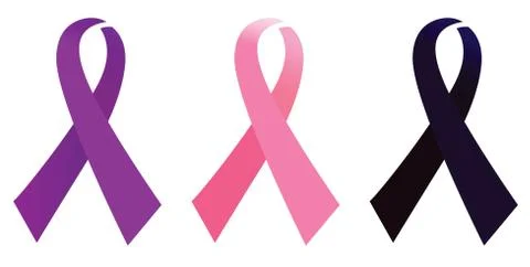 3 Cute Ribbons Stock Illustration