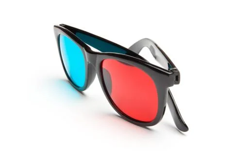 3-D Glasses Stock Photos