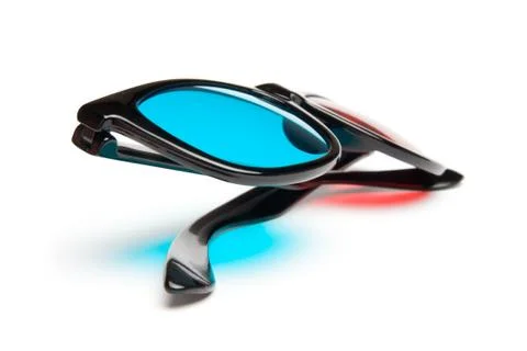 3-D Glasses Stock Photos