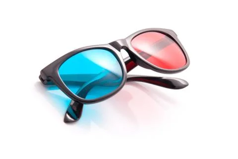 3-D Glasses Stock Photos