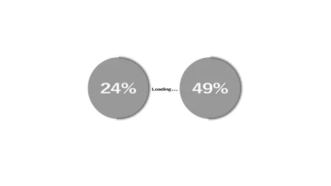 3 d percentage comparison chart grey spheres business growth data visualiza.. Stock Footage 332334477