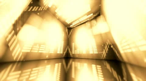 3-D virtual music room 3 Stock Footage
