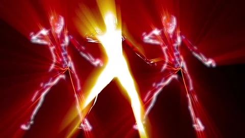 3 Dancing Girls Lighting2 Stock Footage 339287037