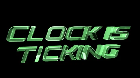 3 Days To Go Countdown Video stock 952102