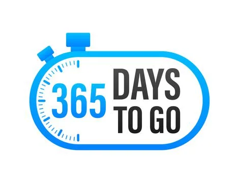 3 Days to go. Countdown timer. Clock icon. Time icon. Count time sale. Vector Illustrazione stock