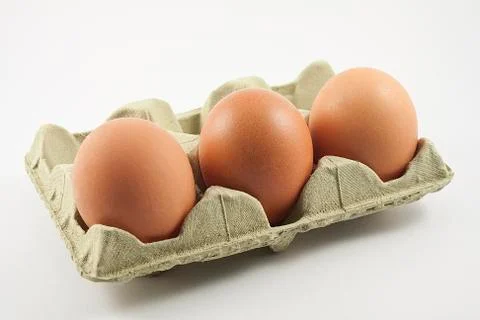 3 eggs Stock Photos