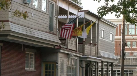 3 flags Stock Footage 48332317