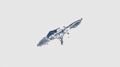 3 Fluids Drops Colliding Stock Footage 334829613