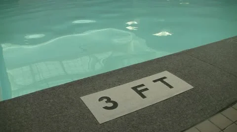 3 Ft deep Water Pool 動画素材 17429509