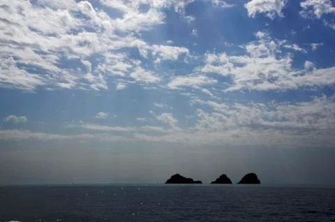 3 islands Stock-Fotos