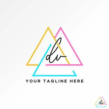3 line triangel connected project development tech corporate business stage 스톡 일러스트