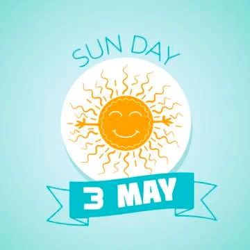 3 may San day Stock Illustration