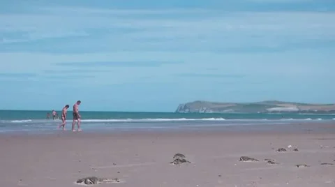 3 men at sea Stock-Footage 11933864