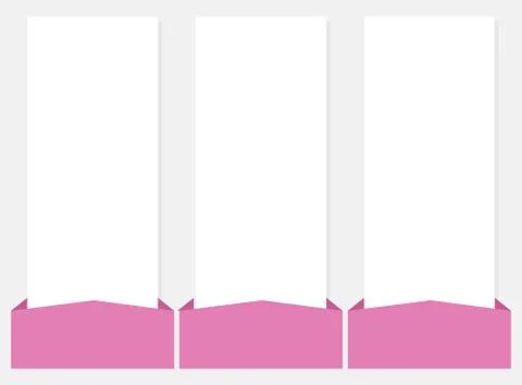 3 options vector infographics web template Illustrazione stock