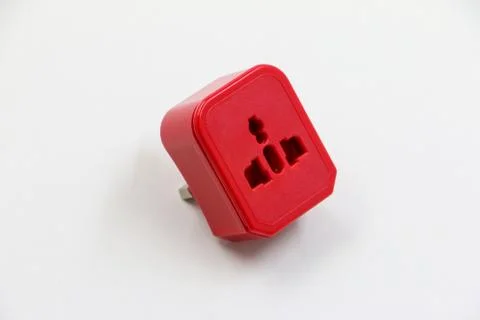 3 pin multi plug (Multi-Plug) 스톡 사진