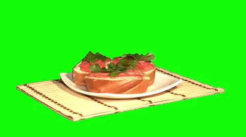 3 sandwiches 02 Stock Footage 45122956