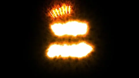 3 second countdown in Chinese numerals. Stock Footage 310553499