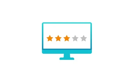 3 Star Rating Customer Feedback Stock Footage 257156703
