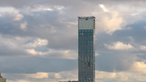 3 Sutton Place Cloudscape Stock Footage 159727182