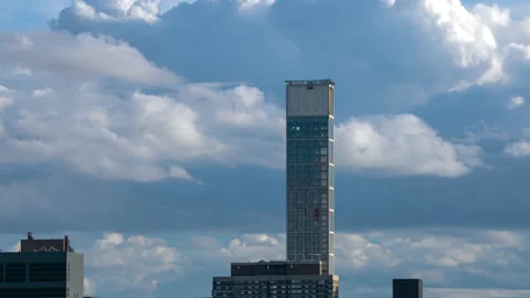 3 Sutton Place Cloudscape Stock Footage 159727495