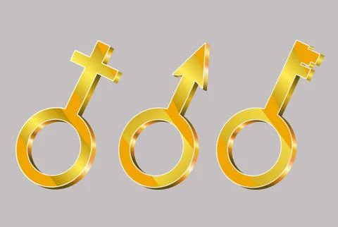 3 symbols Stock Illustration