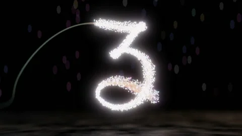 3 - three Stockbeeldmateriaal 147585097