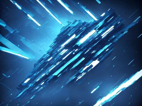 3-Vector abstract futuristic high speed, illustration high digital technolog 스톡 일러스트