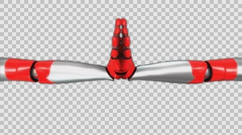 3 very useful 3D HANDS GESTURE TRANSITIONS. 4K VIDEO includes ALPHA CHANNEL. Stock Footage 61328335