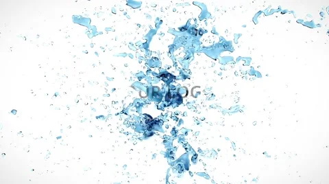 3 Water Logo Openers Stock After Effects