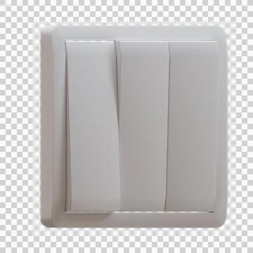 3 Way Switch 3D Render Illustration Stock Illustration