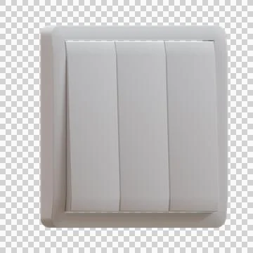 3 Way Switch 3D Render Illustration Stock Illustration