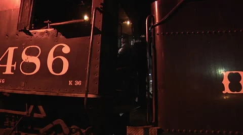 3 whistles, backing up Stock Footage 44214654