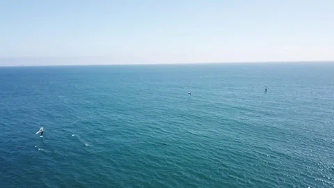 3 Wind Surfers Stock Footage 282537933