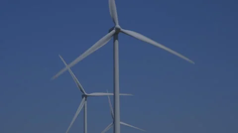 3 Wind turbine, windmill 스톡 동영상 51507676