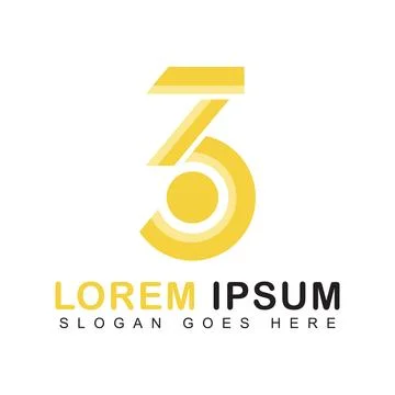 3 Year Anniversary logo template design, 3 anniversary, Stock Illustration