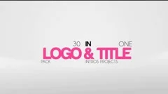30 in 1 Logo Pack Stock After Effects