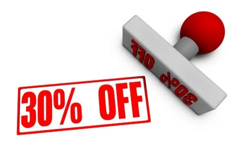 30% off Stock Illustration