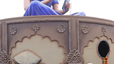 30 Jan 2024-Tableau Representing Haryana State for the Bharat Parv Event, Delhi Stock Footage 263184964